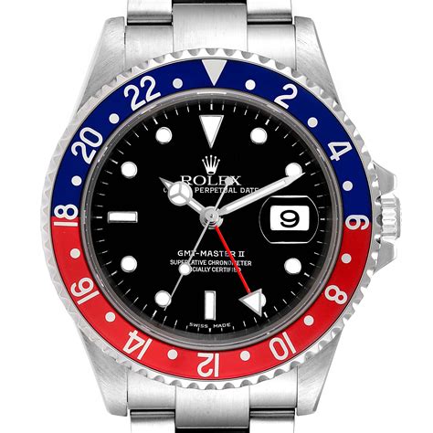 rolex with red and blue bezel